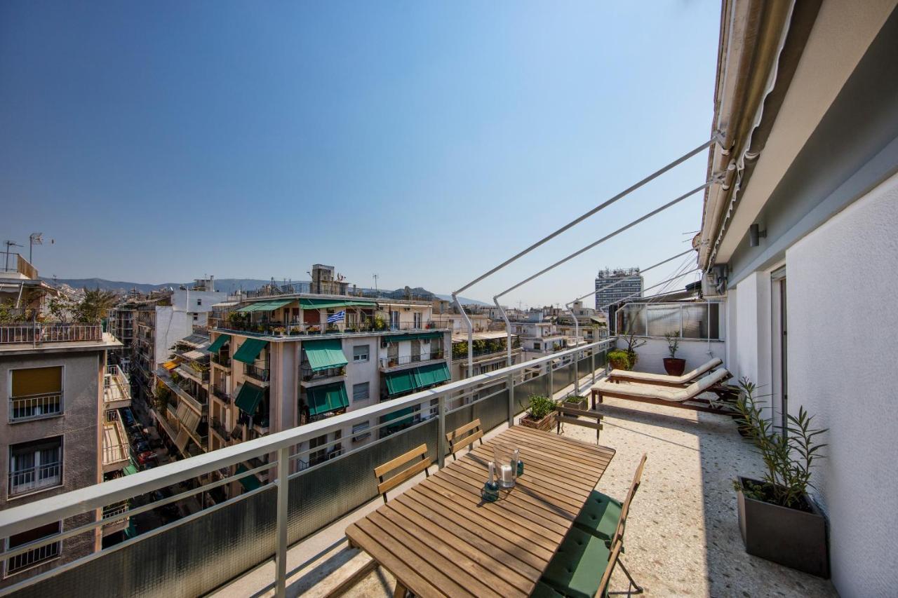 Amazing Penthouse In Athens City Center Exterior foto